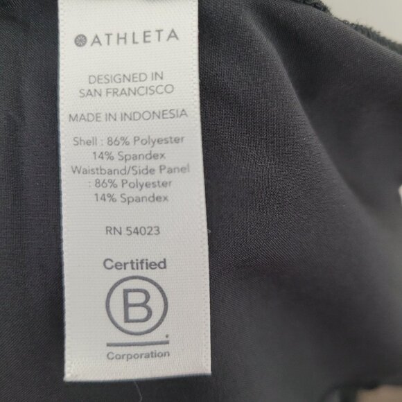 Athelta Brooklyn Mid Rise Ankle Pant Black Size 0 - Picture 11 of 12
